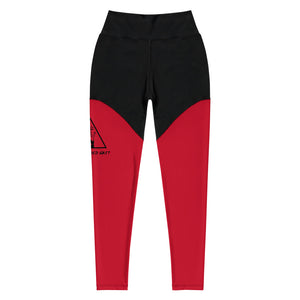 Logo Anniversary Leggings (red/black)