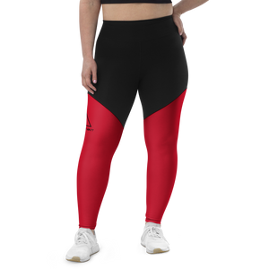 Logo Anniversary Leggings (red/black)