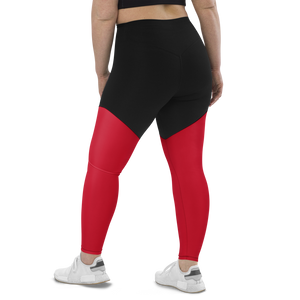 Logo Anniversary Leggings (red/black)